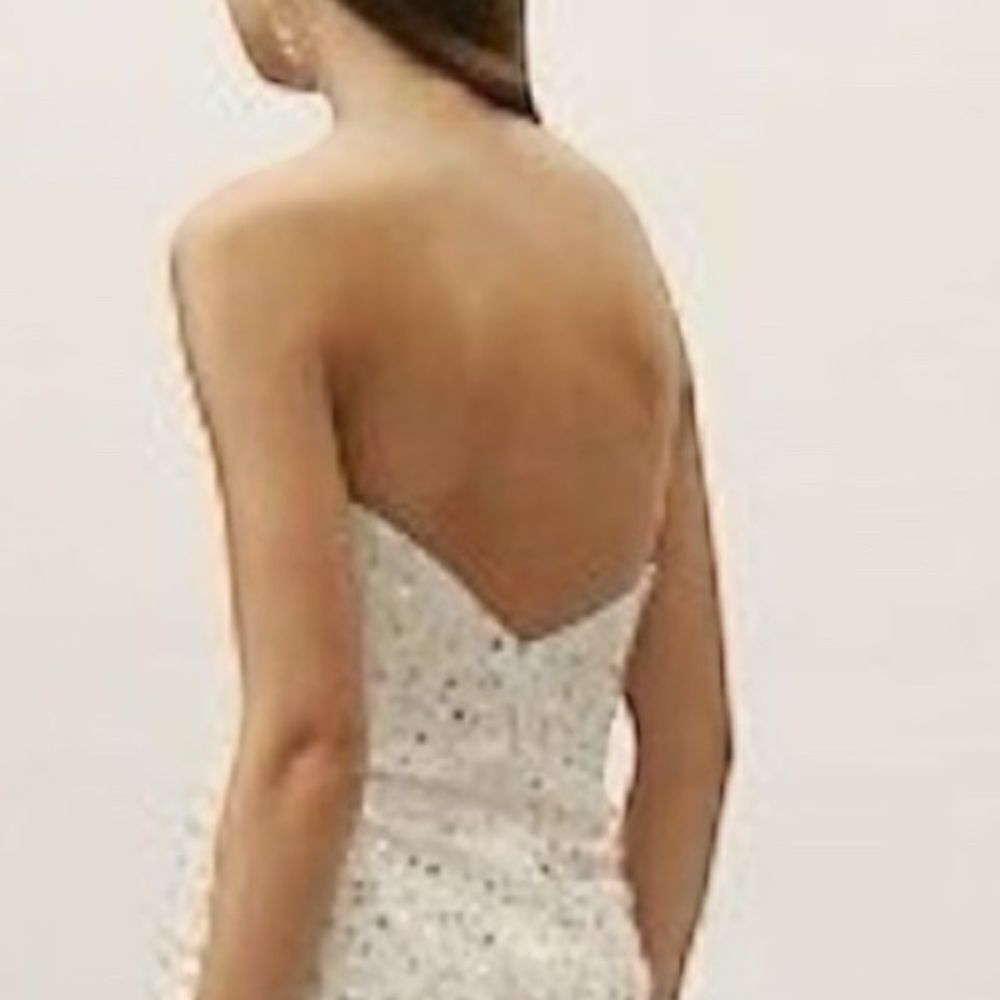 NWT Wedding Dress BHLDN Houston Chosen Gown Anthropologie Ivory White Size 2 - Picture 4 of 6